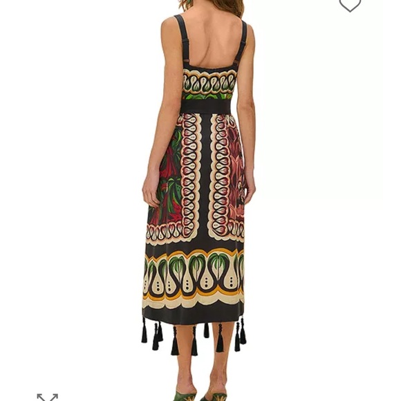 FARM Rio Colorful Patterned Midi Dress - Picture 2 of 5